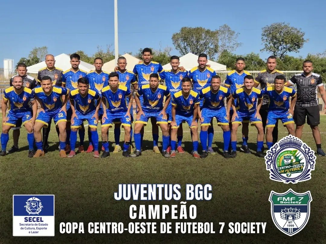 Juventus é campeã da Copa Centro-Oeste de Futebol 7 Society 2026 em Pontal do Araguaia