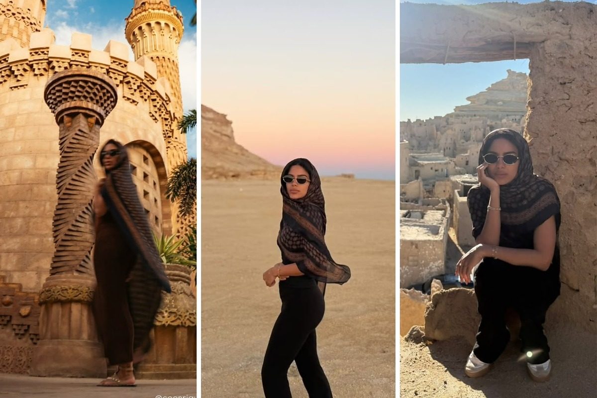 Anitta encanta fãs com registros de viagem ao Egito
